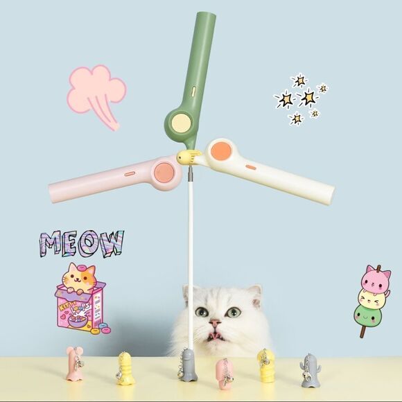 Lucky Cat Teaser Cat Toys - Picture 1 of 9